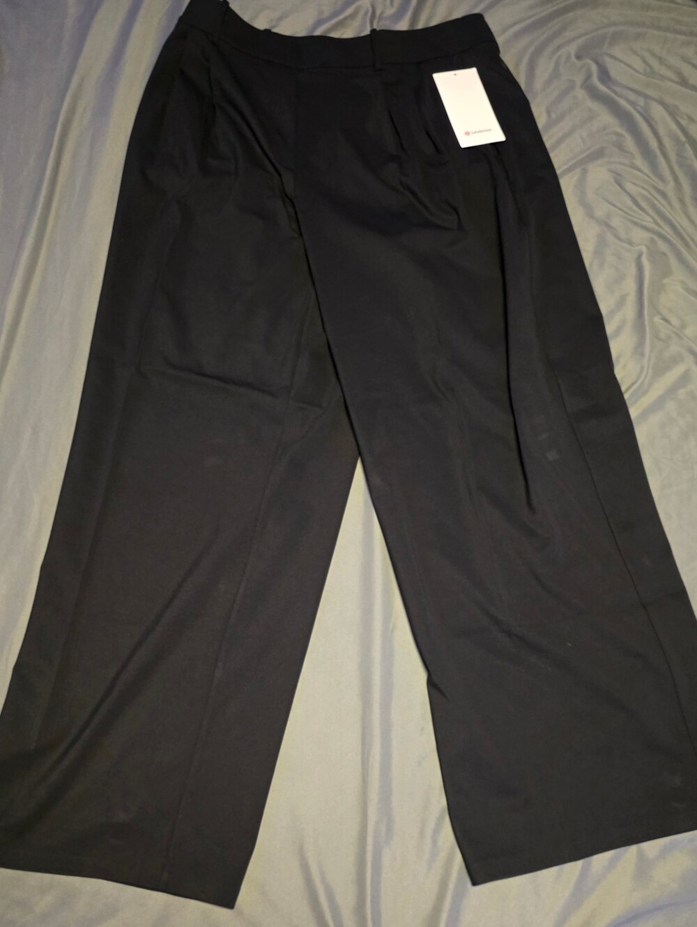 DAYDRIFT LULULEMON Wide Leg Black Women's Dress Pants - Classic Workwear